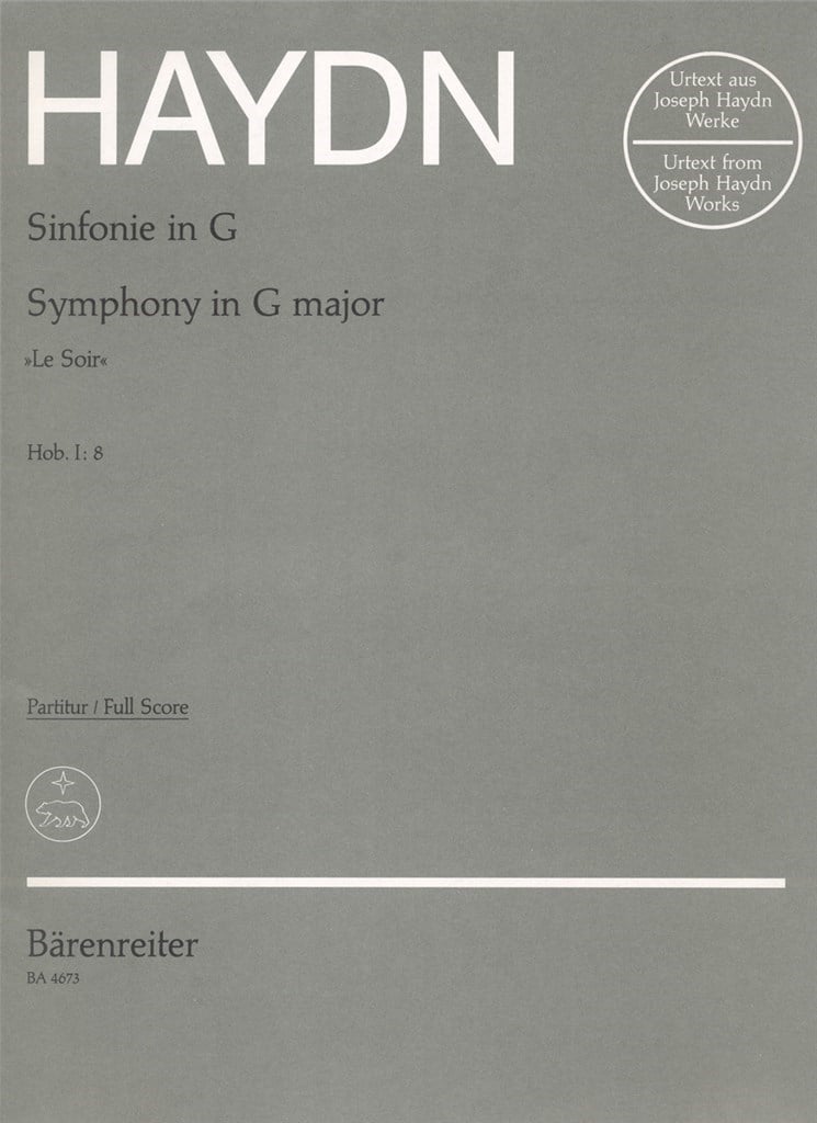 Symphony in G major No. 8
